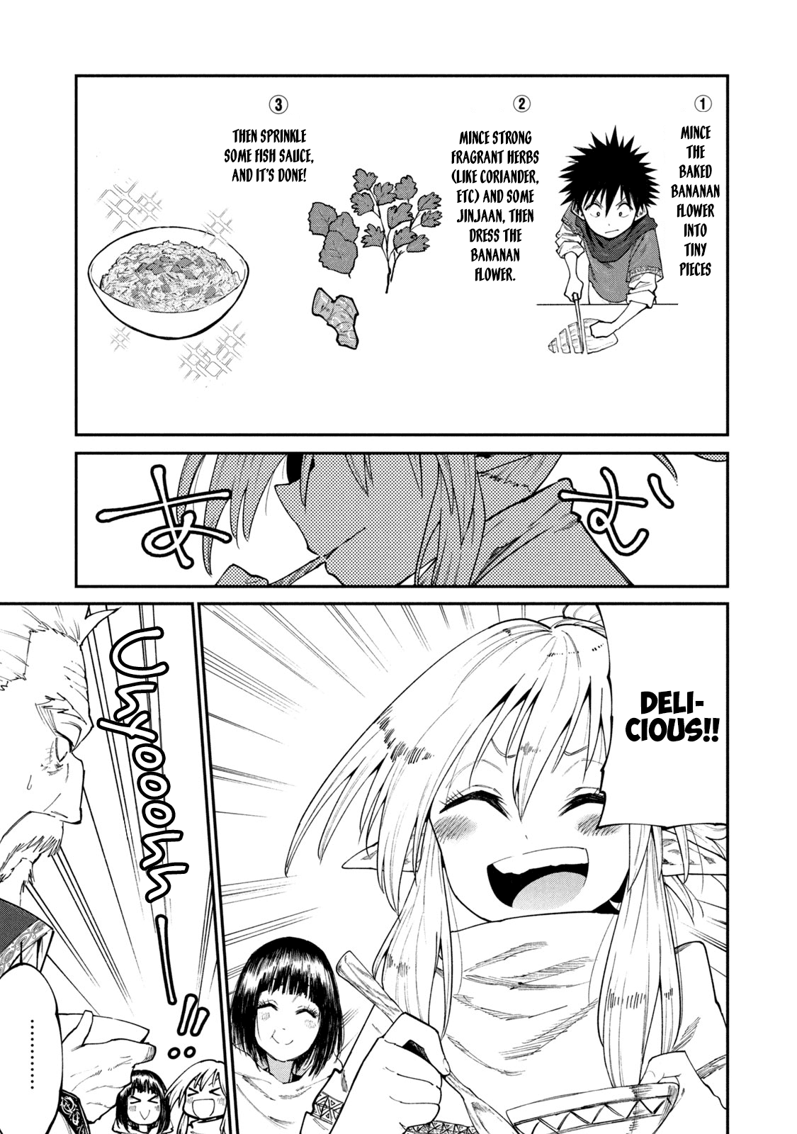 Mazumeshi Elf to Yuboku gurashi Chapter 47 17